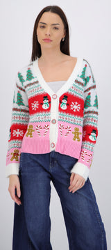 Sueter navidad multicolor