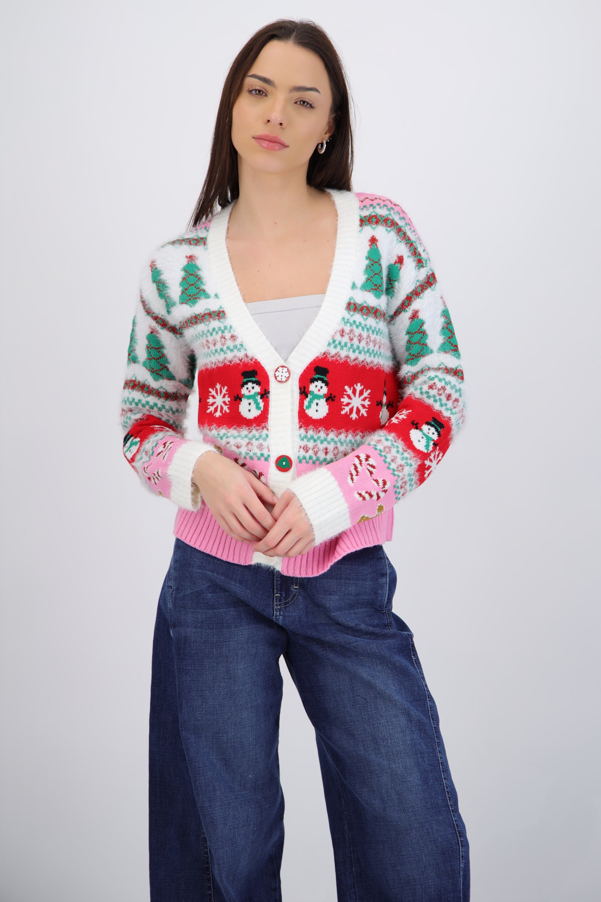 Sueter navidad multicolor