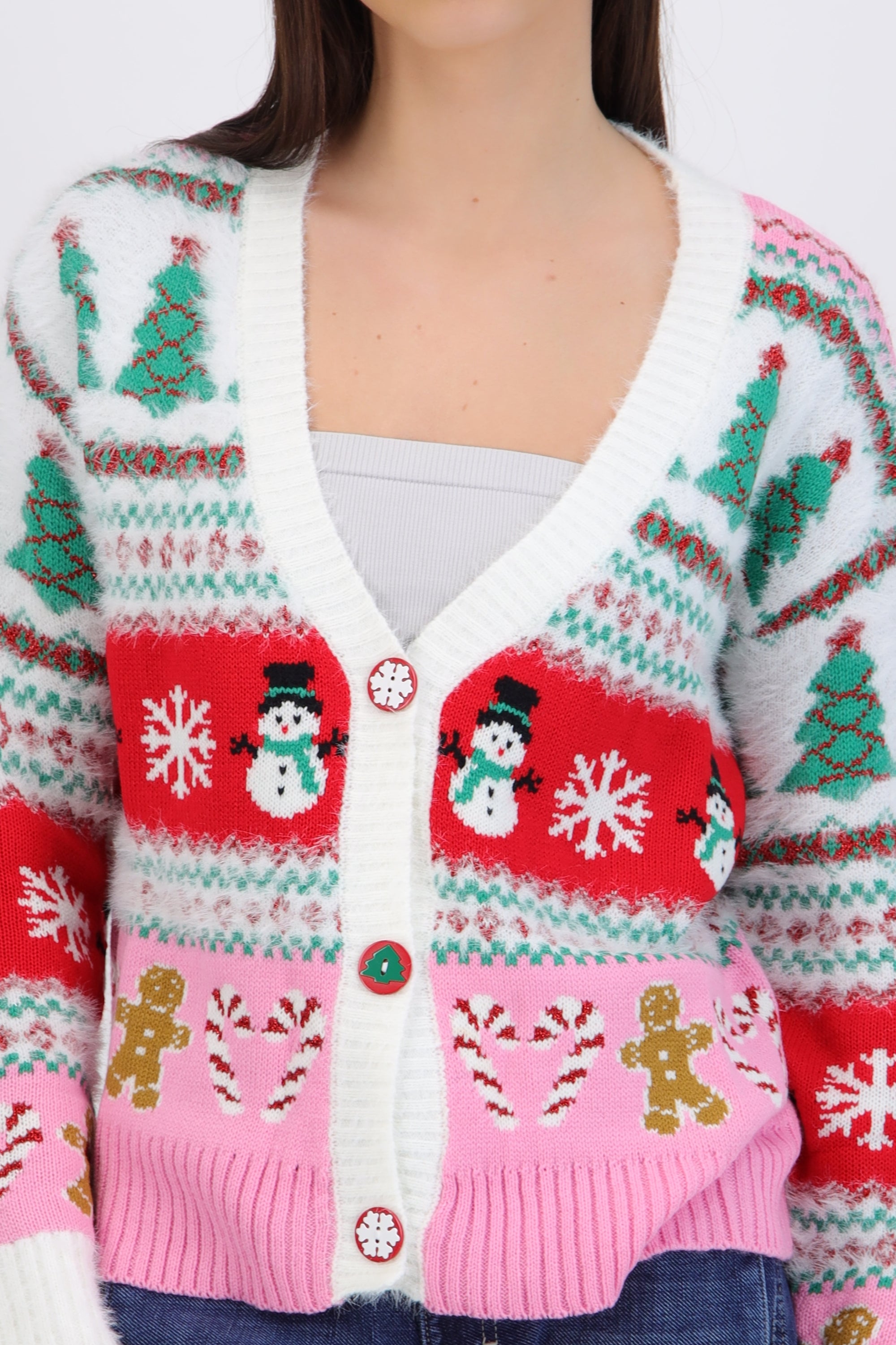 Sueter navidad multicolor