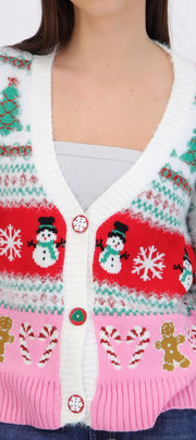 Sueter navidad multicolor