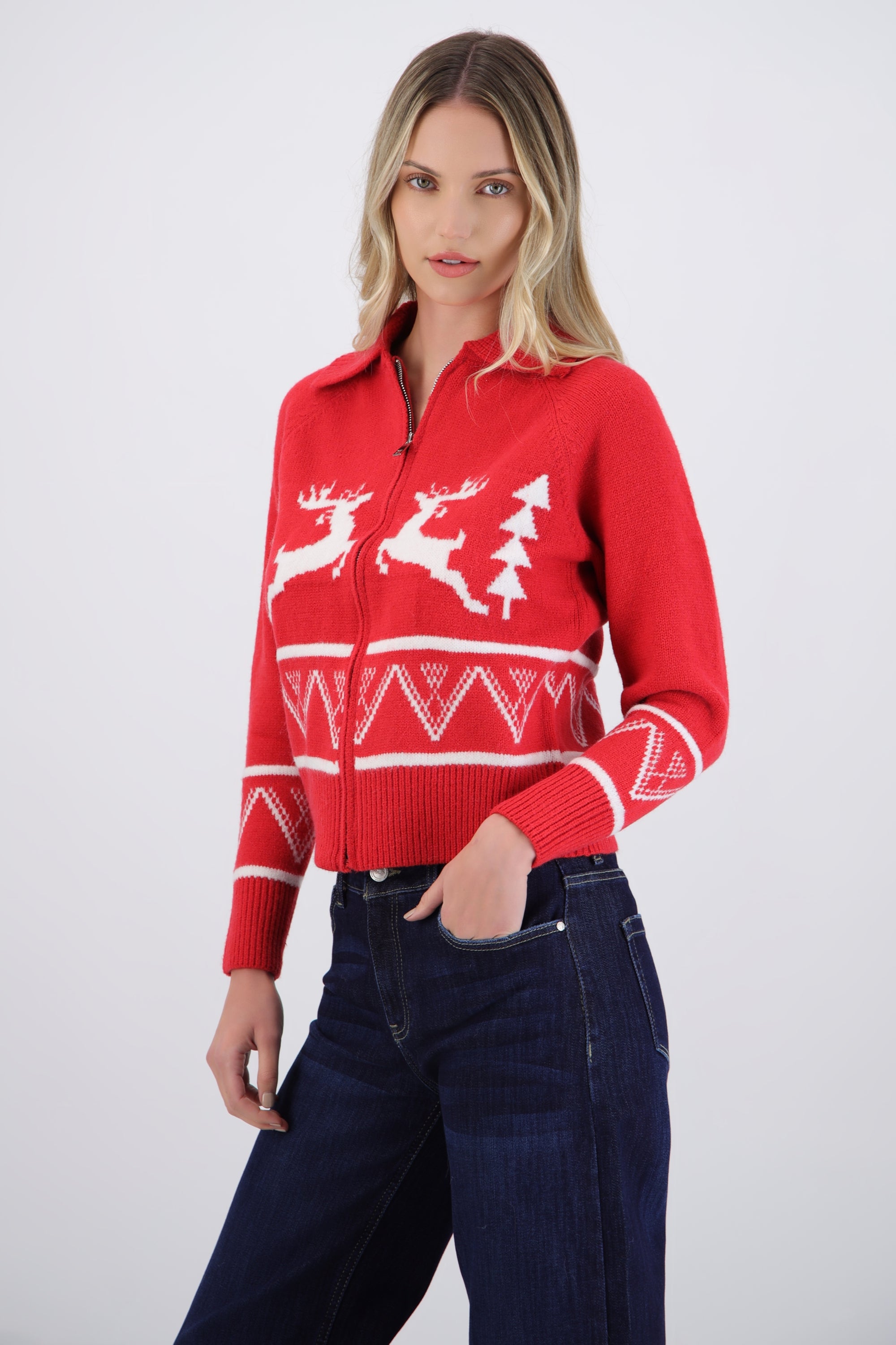 Cardigan navidad
