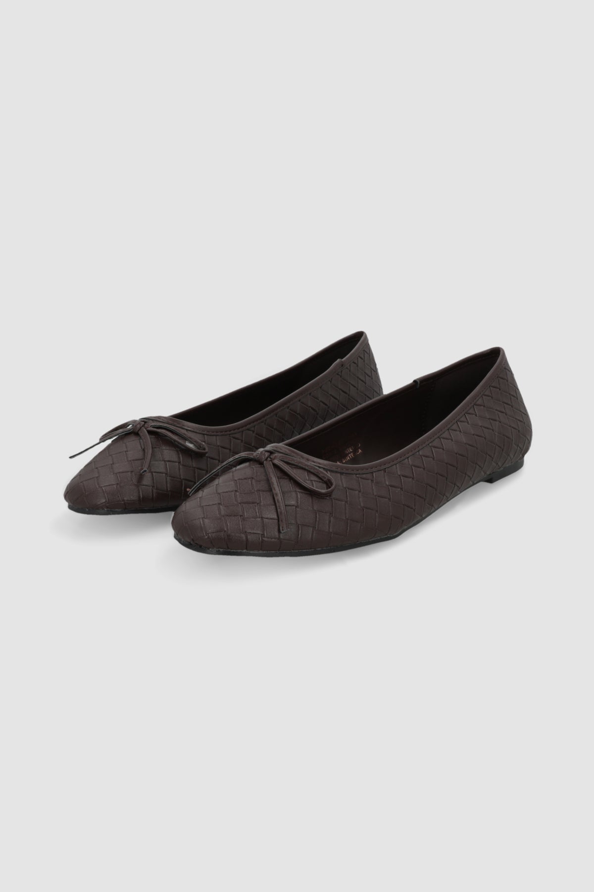 Flat ballerina entrelazada CAFE