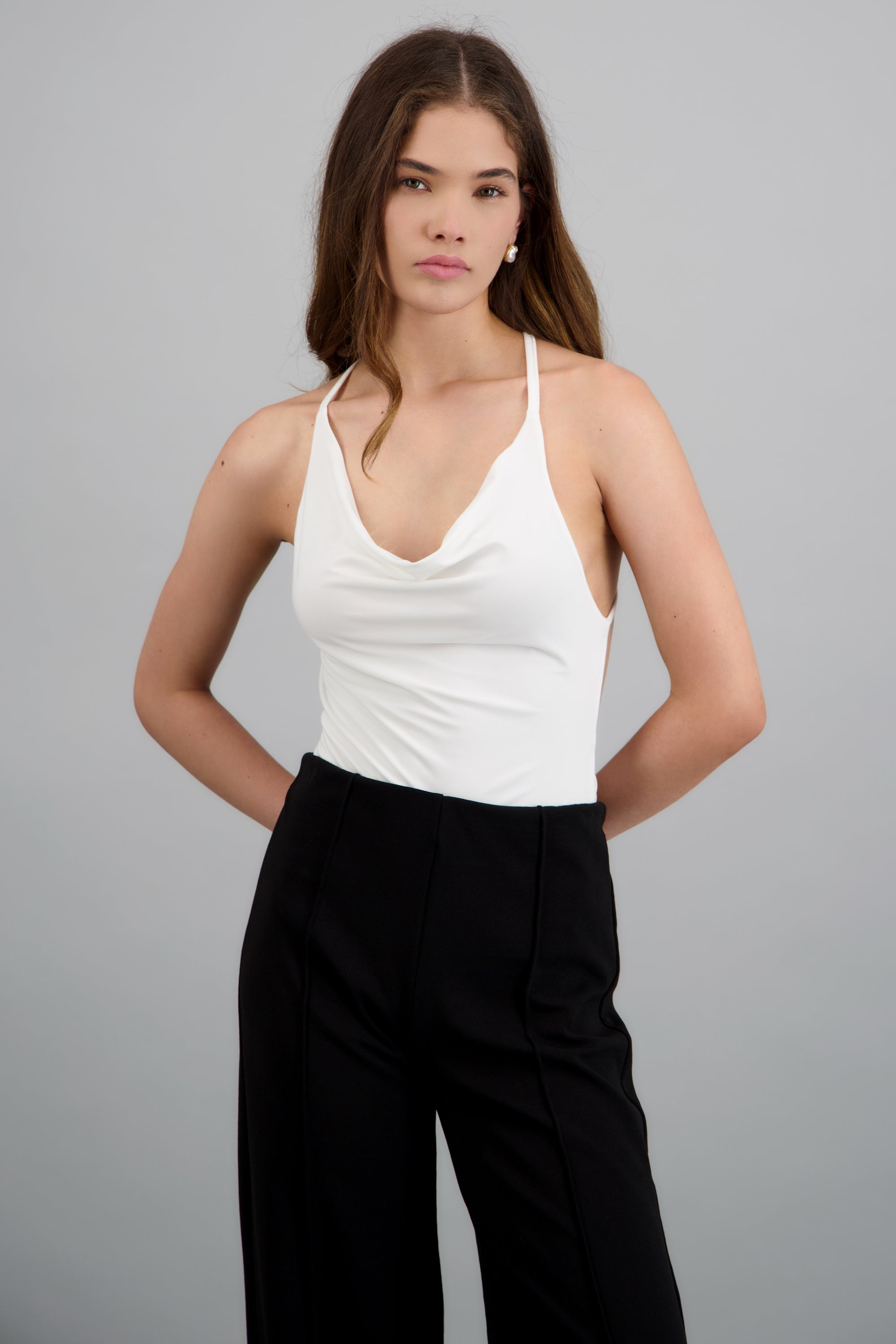 Bodysuit tirantes detalle espalda BLANCO