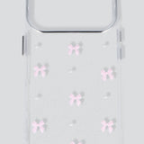 Funda cel iph 17 pro moños encapsulados