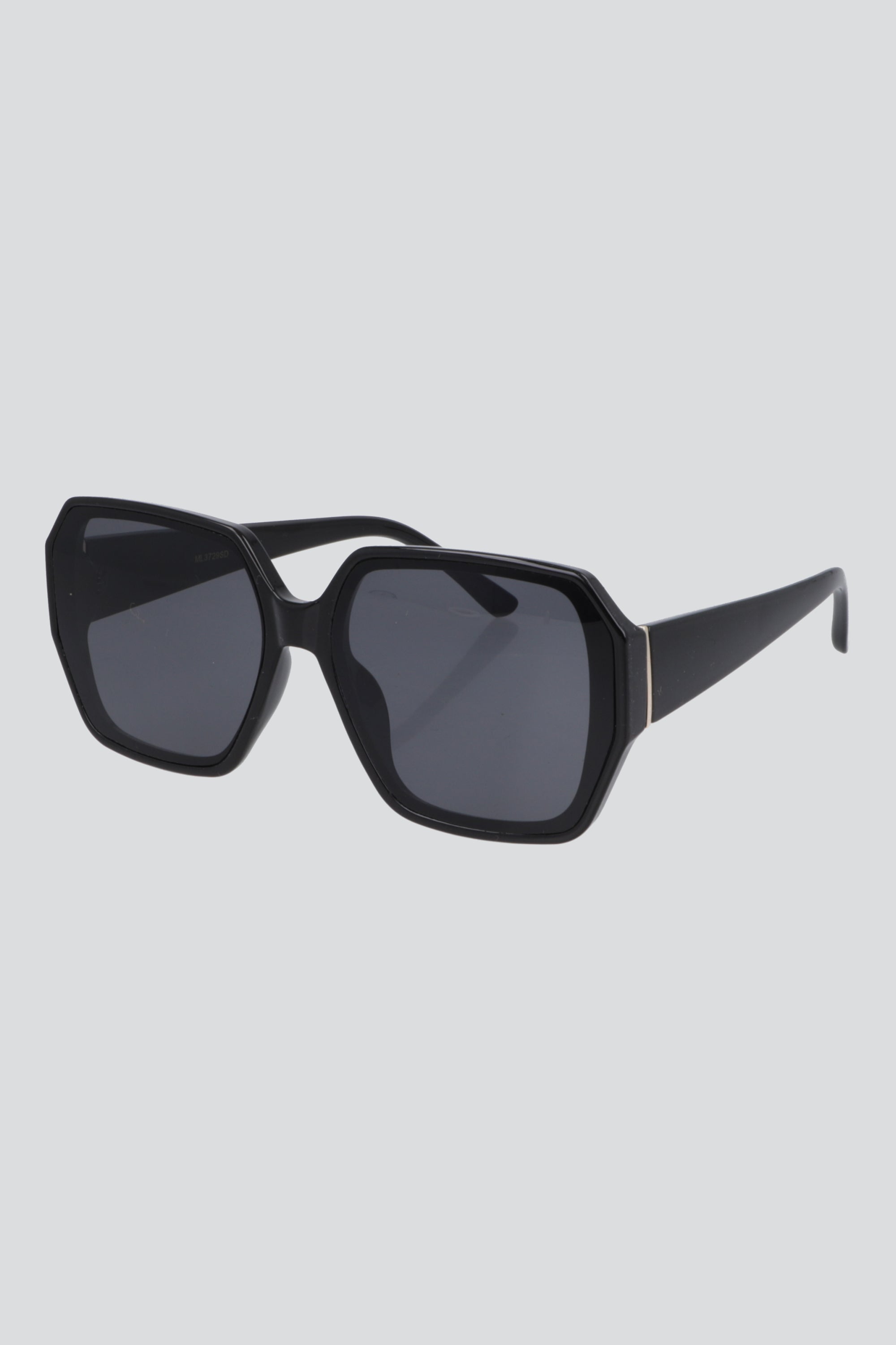 Lentes oversize cuadrados NEGRO