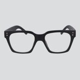 Lentes cuadrados clásicos luz azul