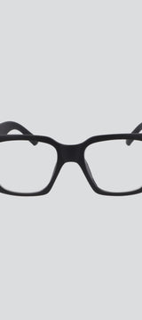 Lentes cuadrados clásicos luz azul