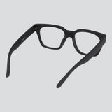 Lentes cuadrados clásicos luz azul