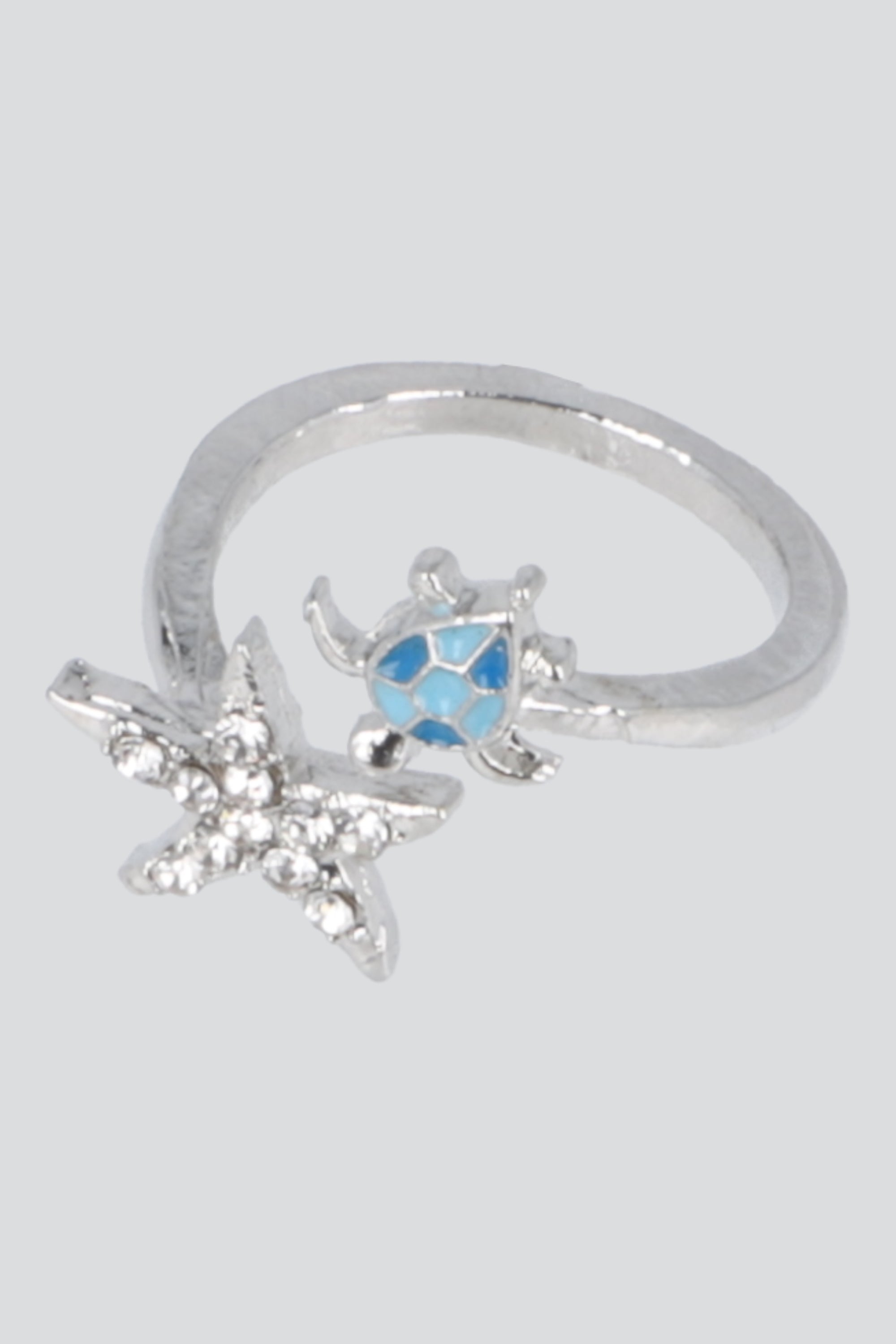 ANILLO TORTUGA ESTRELLA PLATA