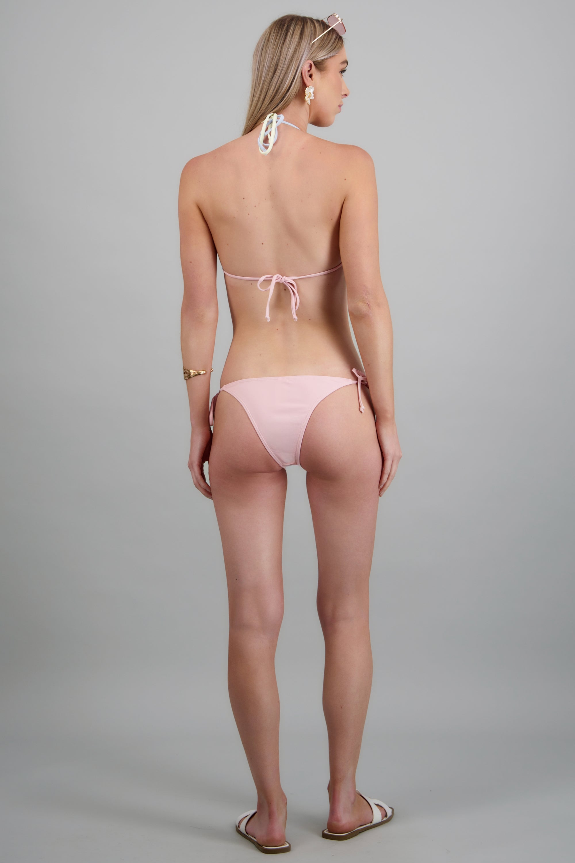 Bikini detalle estrellas con parches MULTICOLOR PASTEL