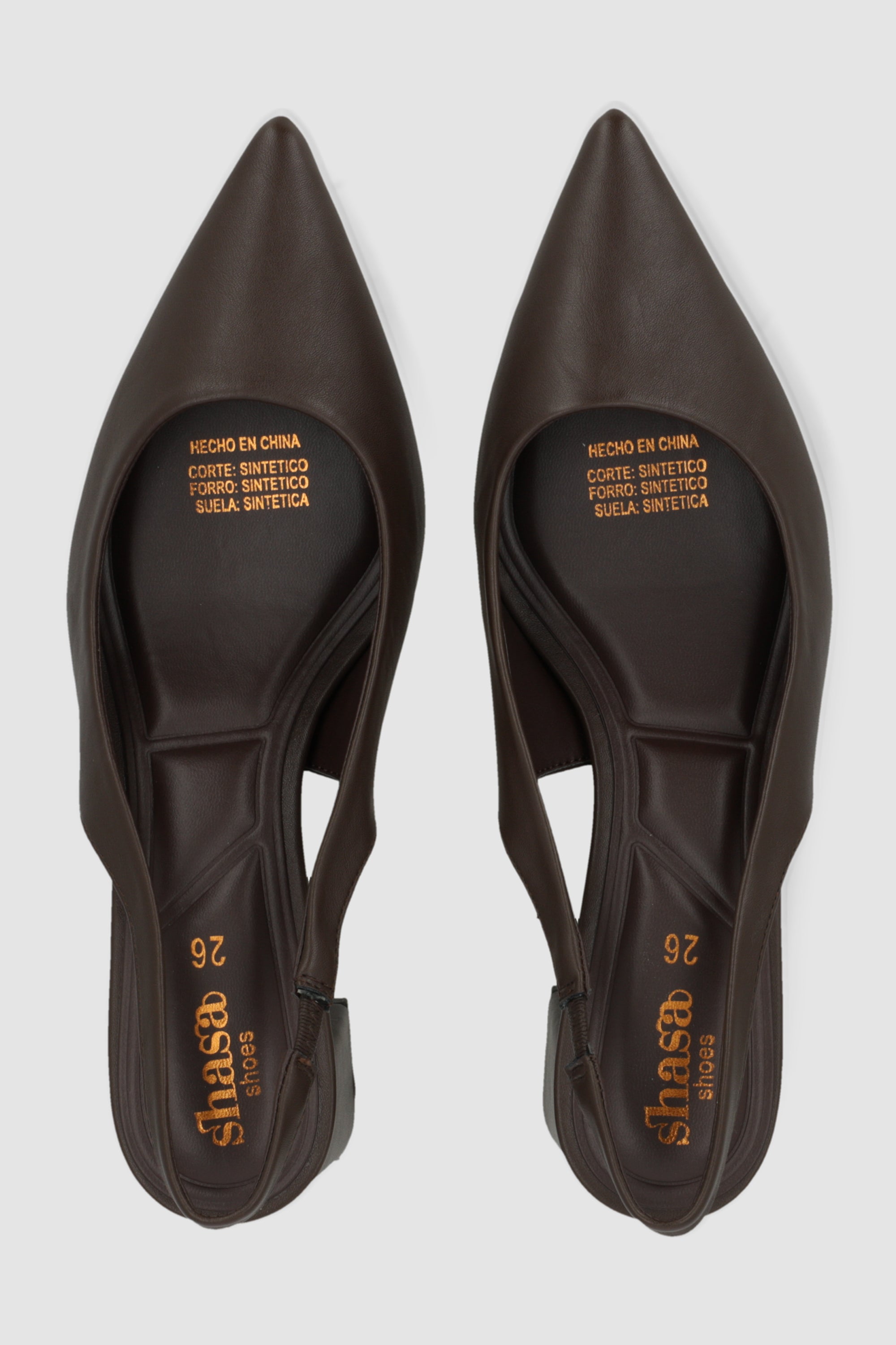 Tacon puntal sencillo bloque CHOCOLATE