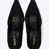 Tacon puntal mesh pliegues