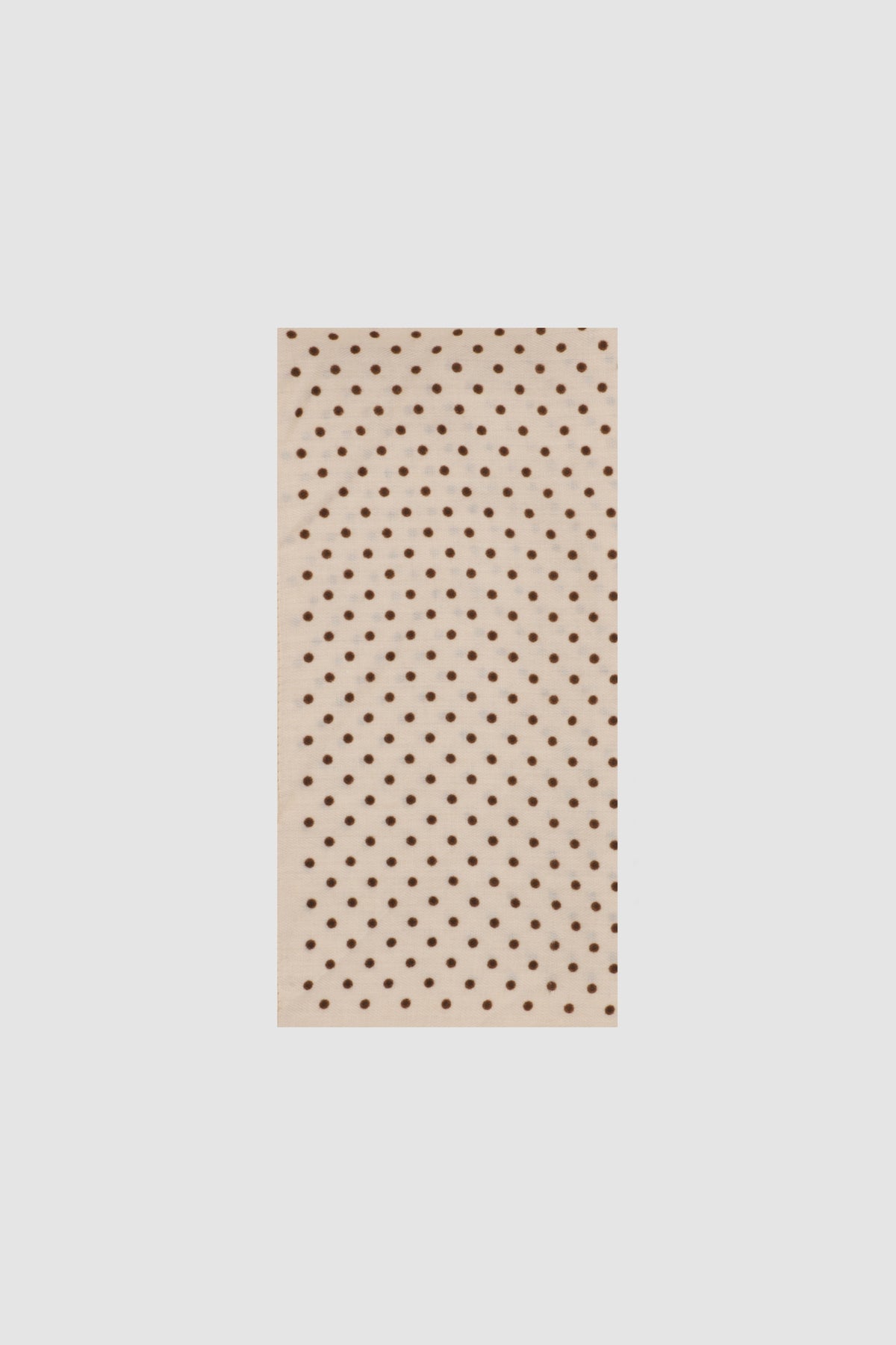 Pañuelo polkas algodón TAUPE