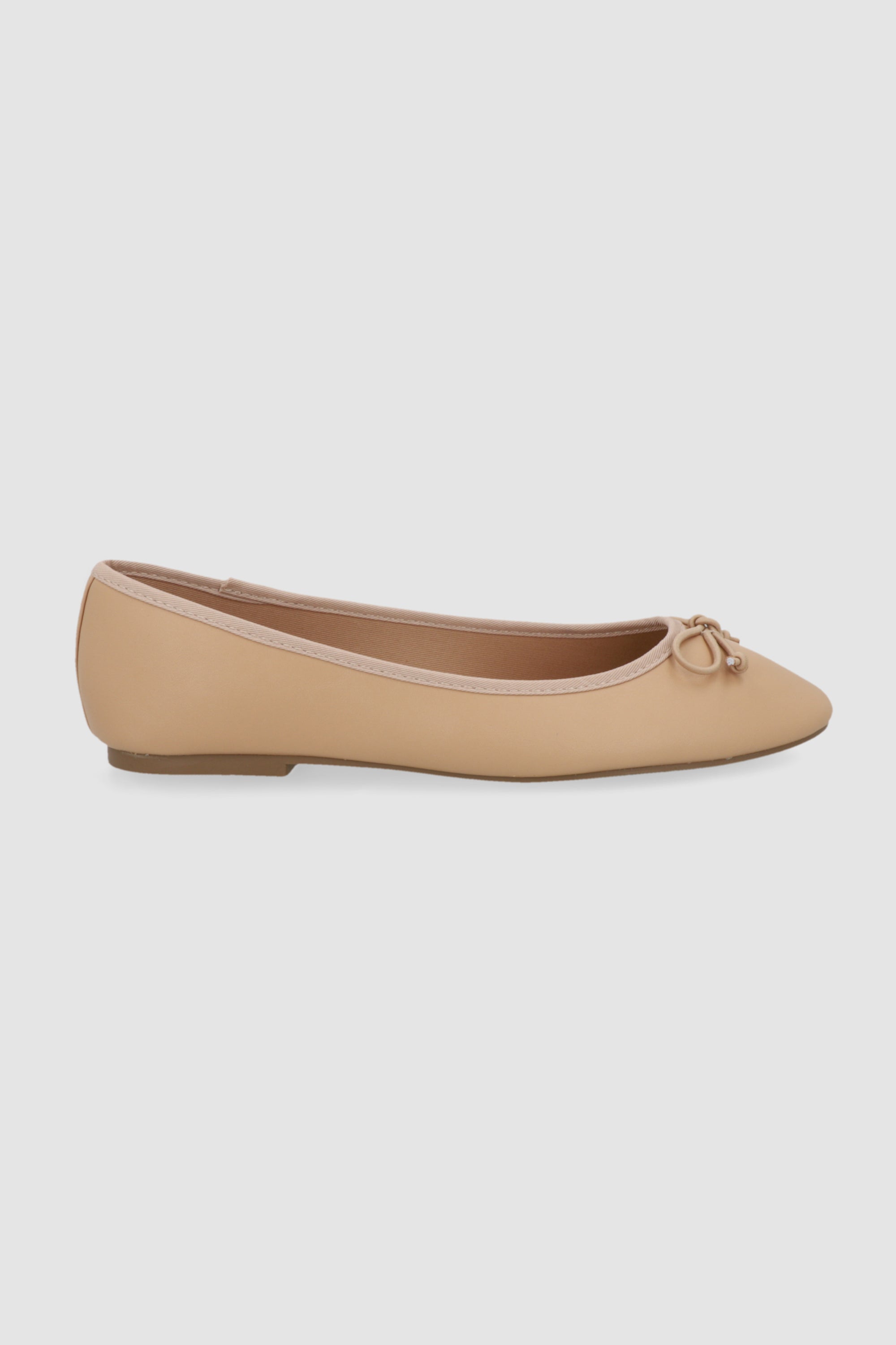 Flat ballerina sencilla NUDE