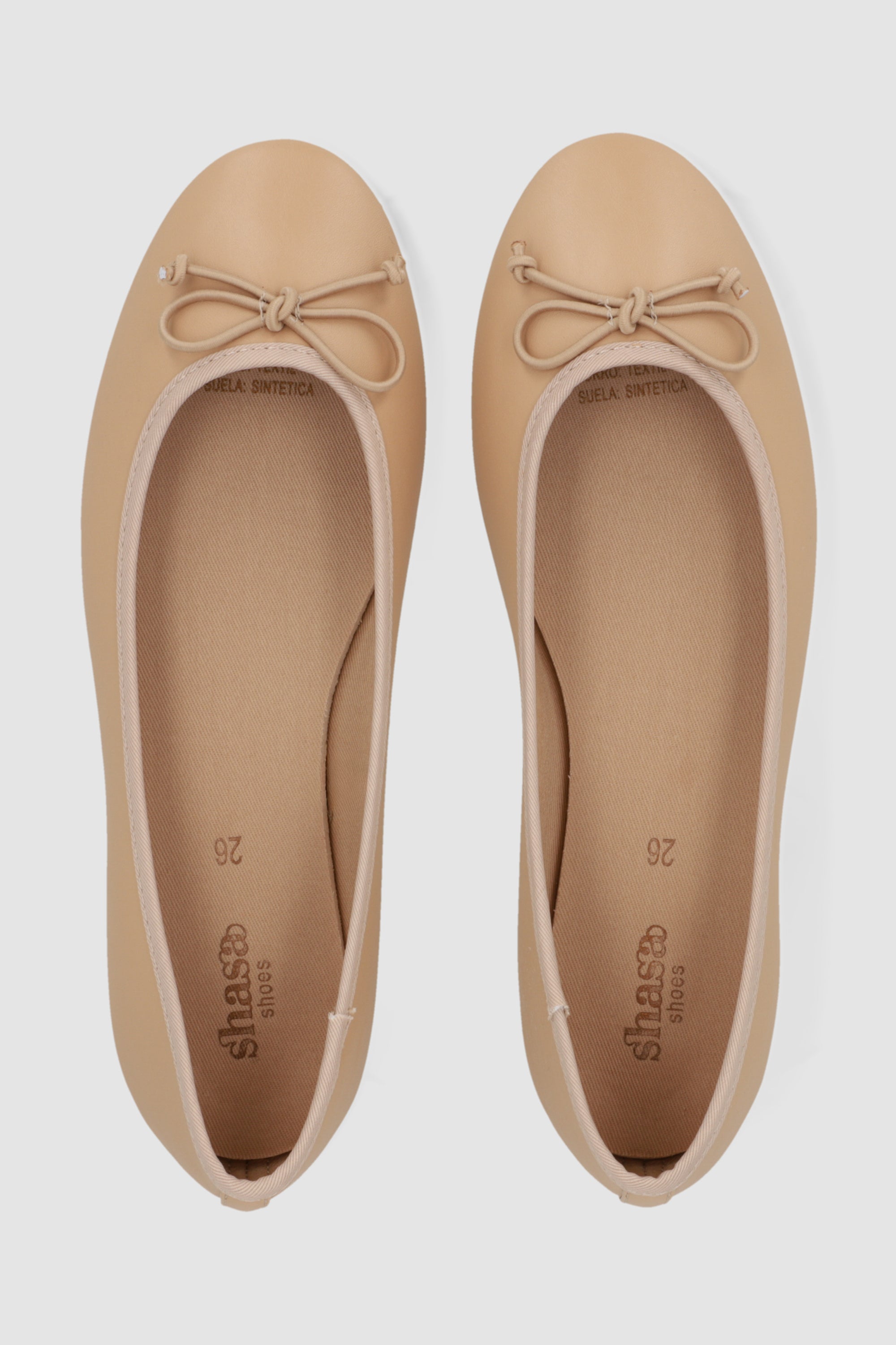 Flat ballerina sencilla NUDE
