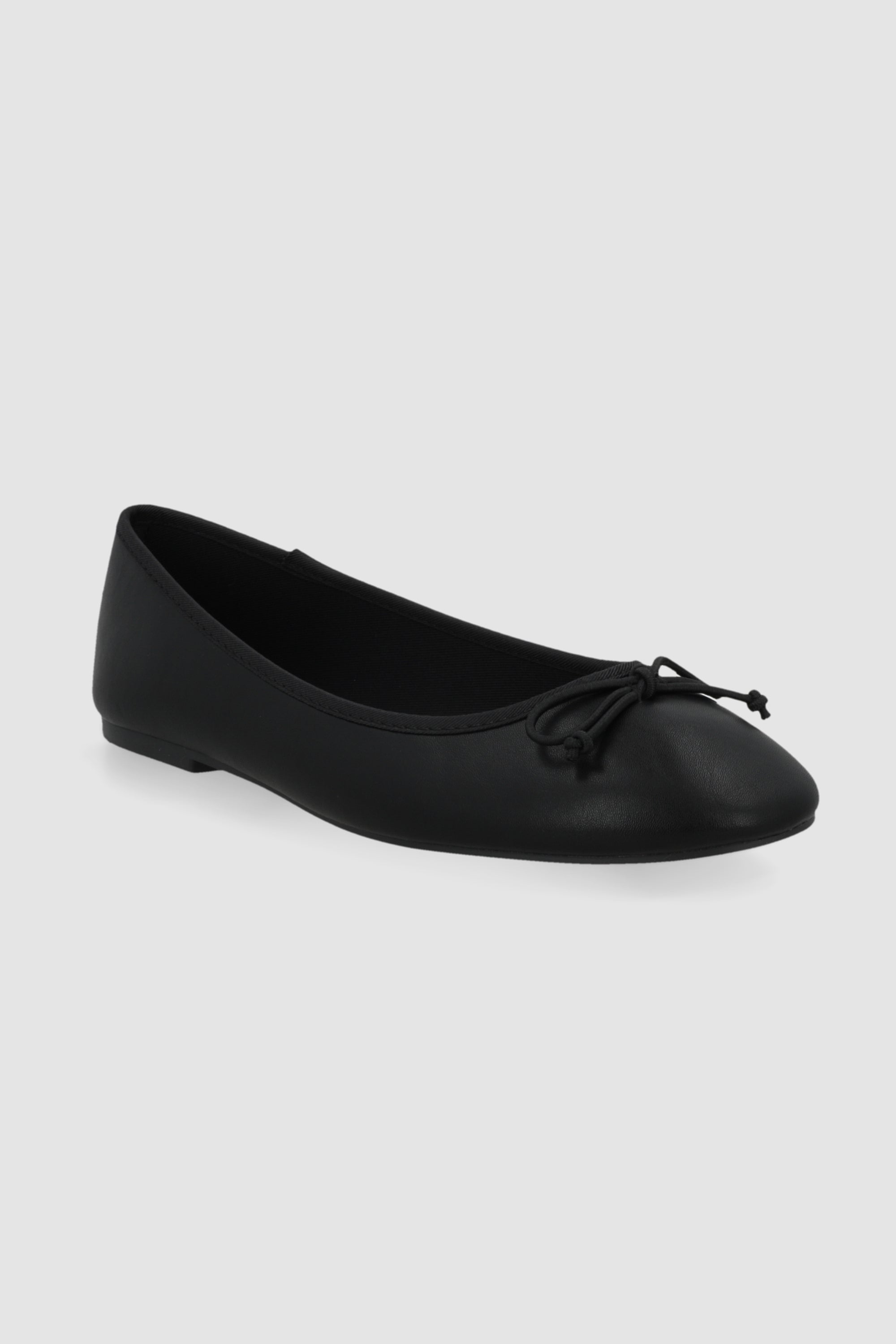 Flat ballerina sencilla NEGRO