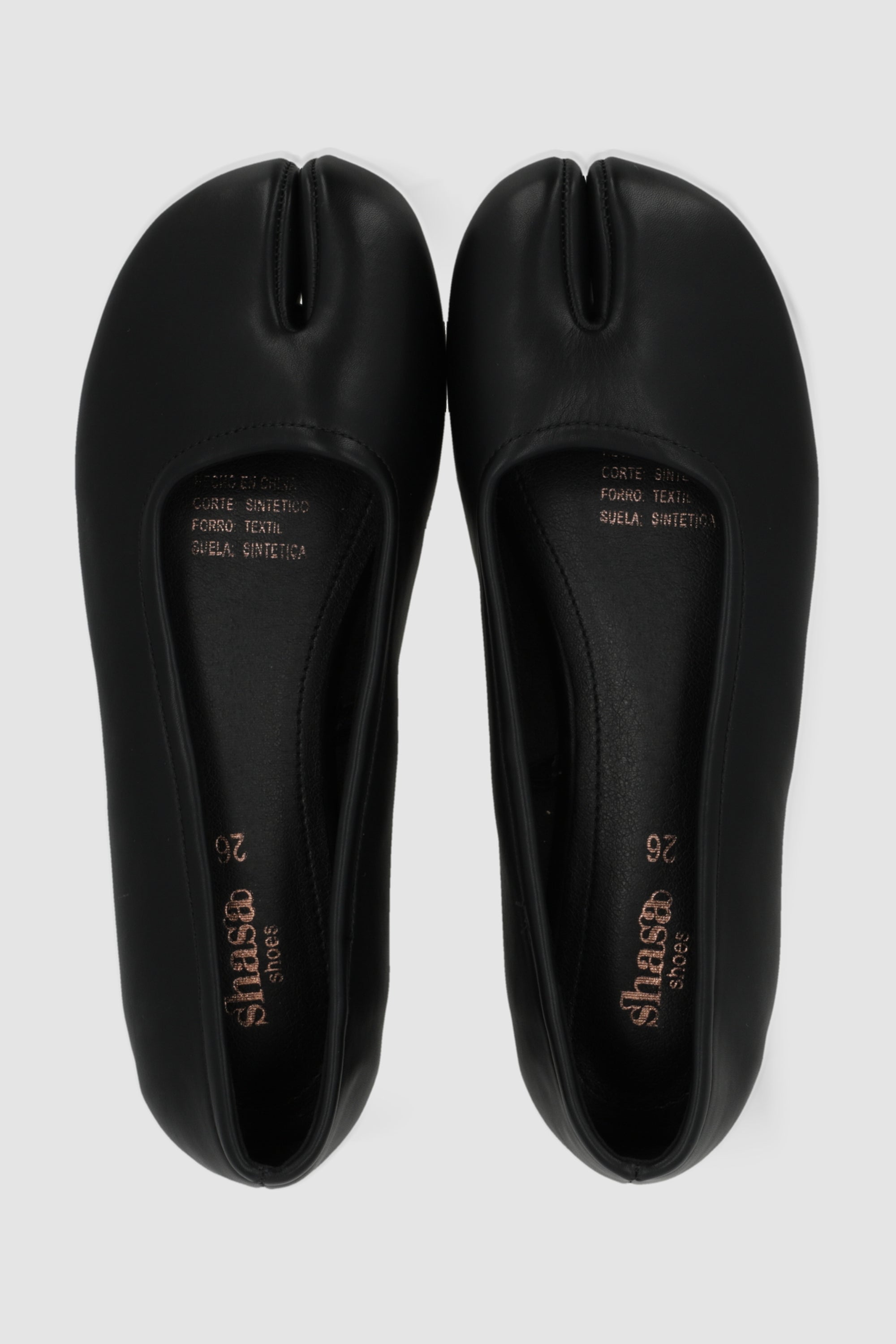 Flat ballerina division NEGRO