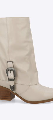 Botin vaquero funda hebilla