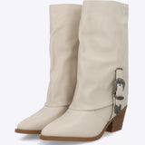 Botin vaquero funda hebilla