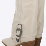Botin vaquero funda hebilla