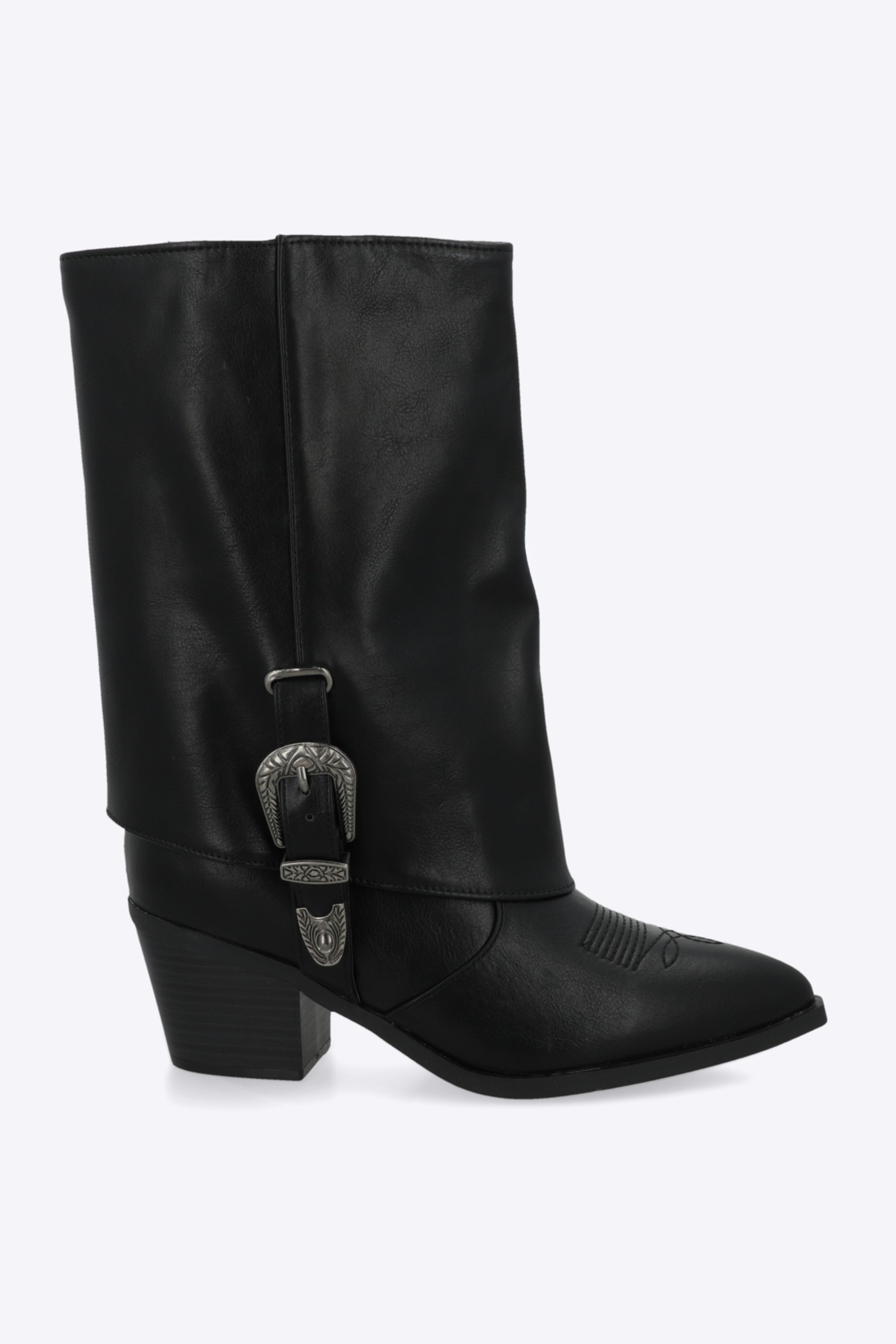 Botin vaquero funda hebilla