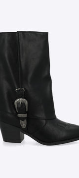 Botin vaquero funda hebilla