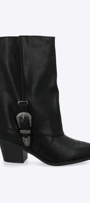 Botin vaquero funda hebilla