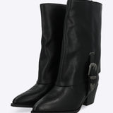 Botin vaquero funda hebilla