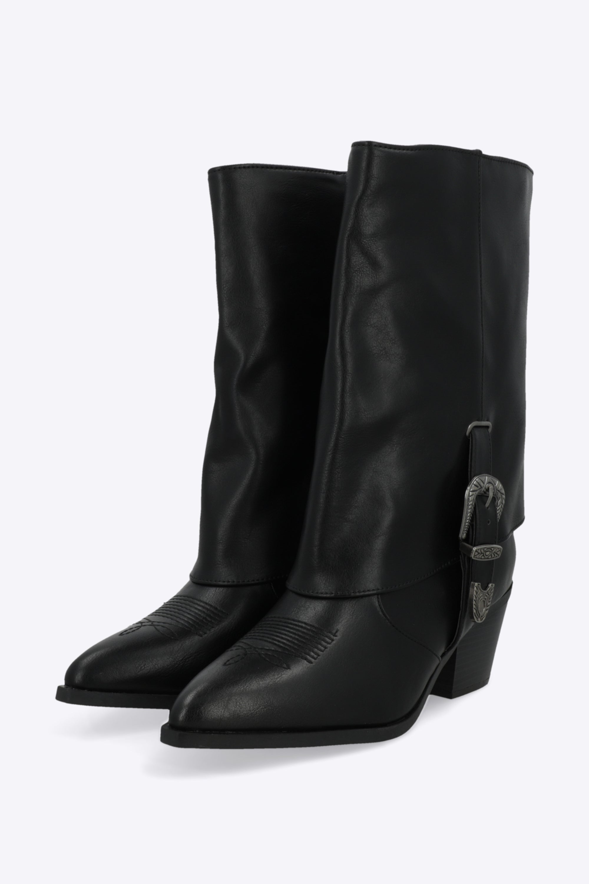 Botin vaquero funda hebilla