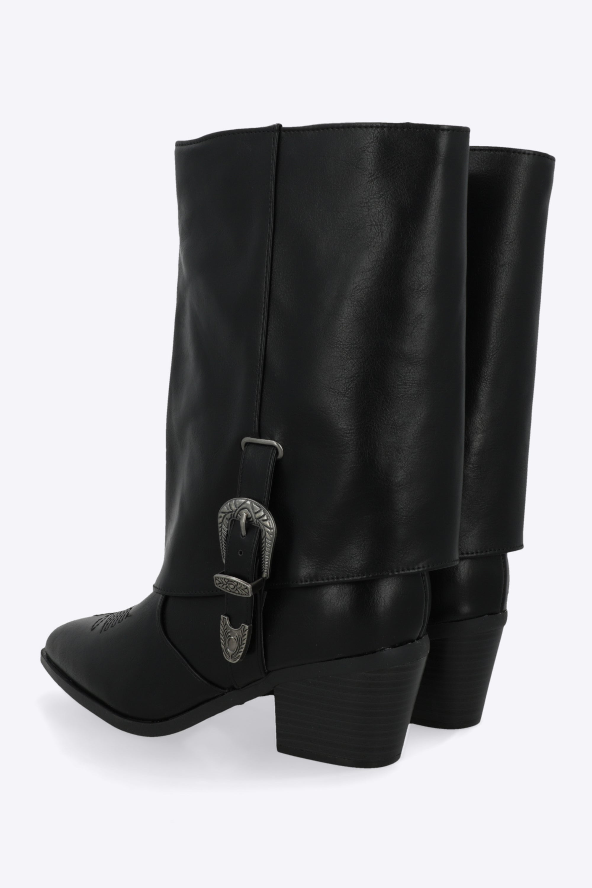 Botin vaquero funda hebilla