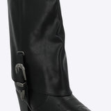 Botin vaquero funda hebilla