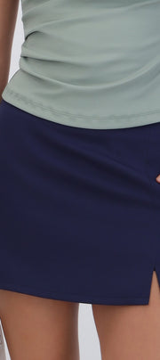 Falda short detalle abertura