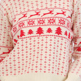 sueter navideño clasico renos