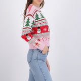 Suéter navidad pino candycane