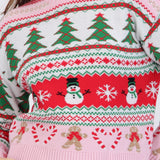 Suéter navidad pino candycane