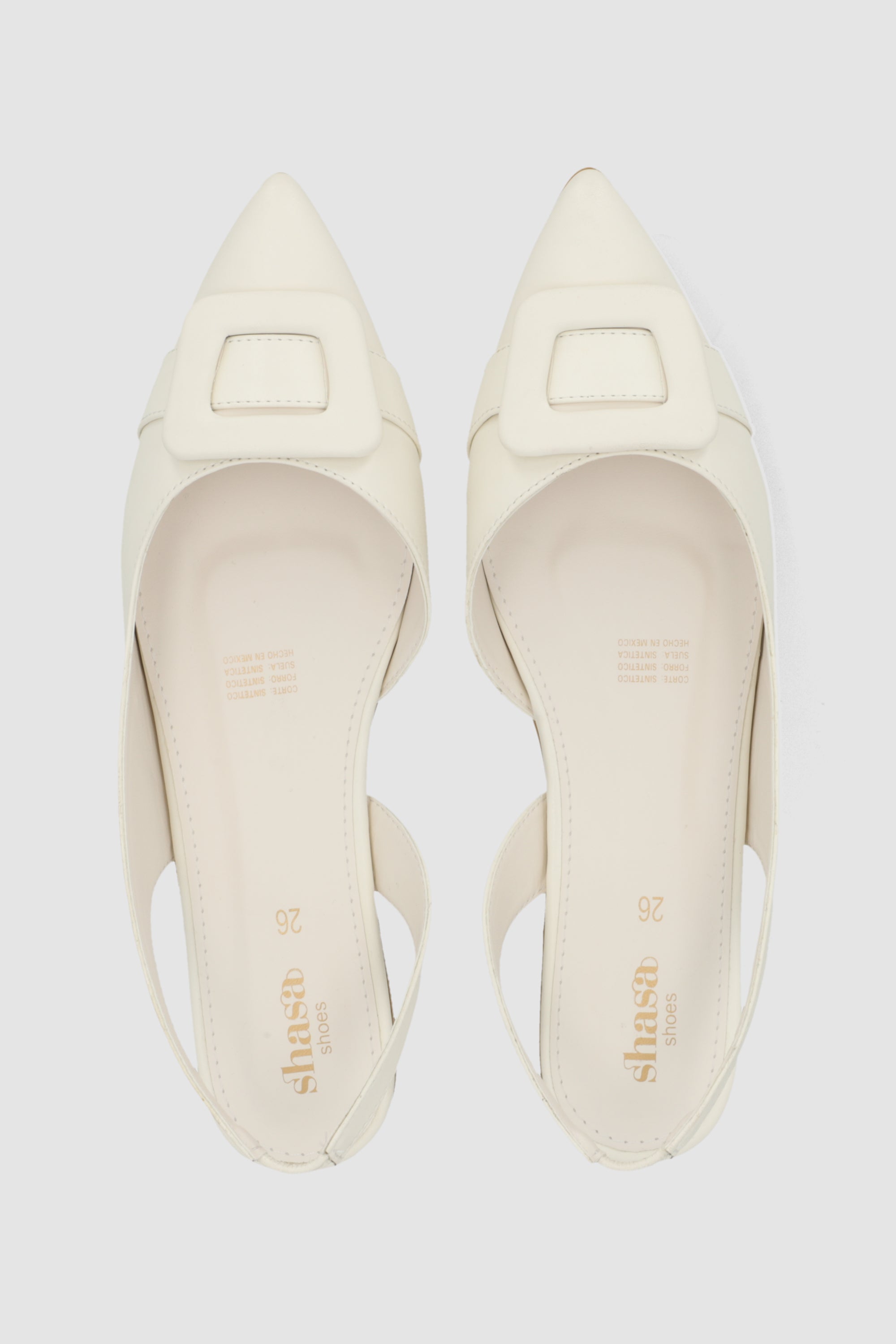 Flat puntal hebilla HUESO