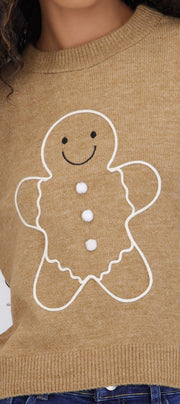Suéter galleta gengibre suave