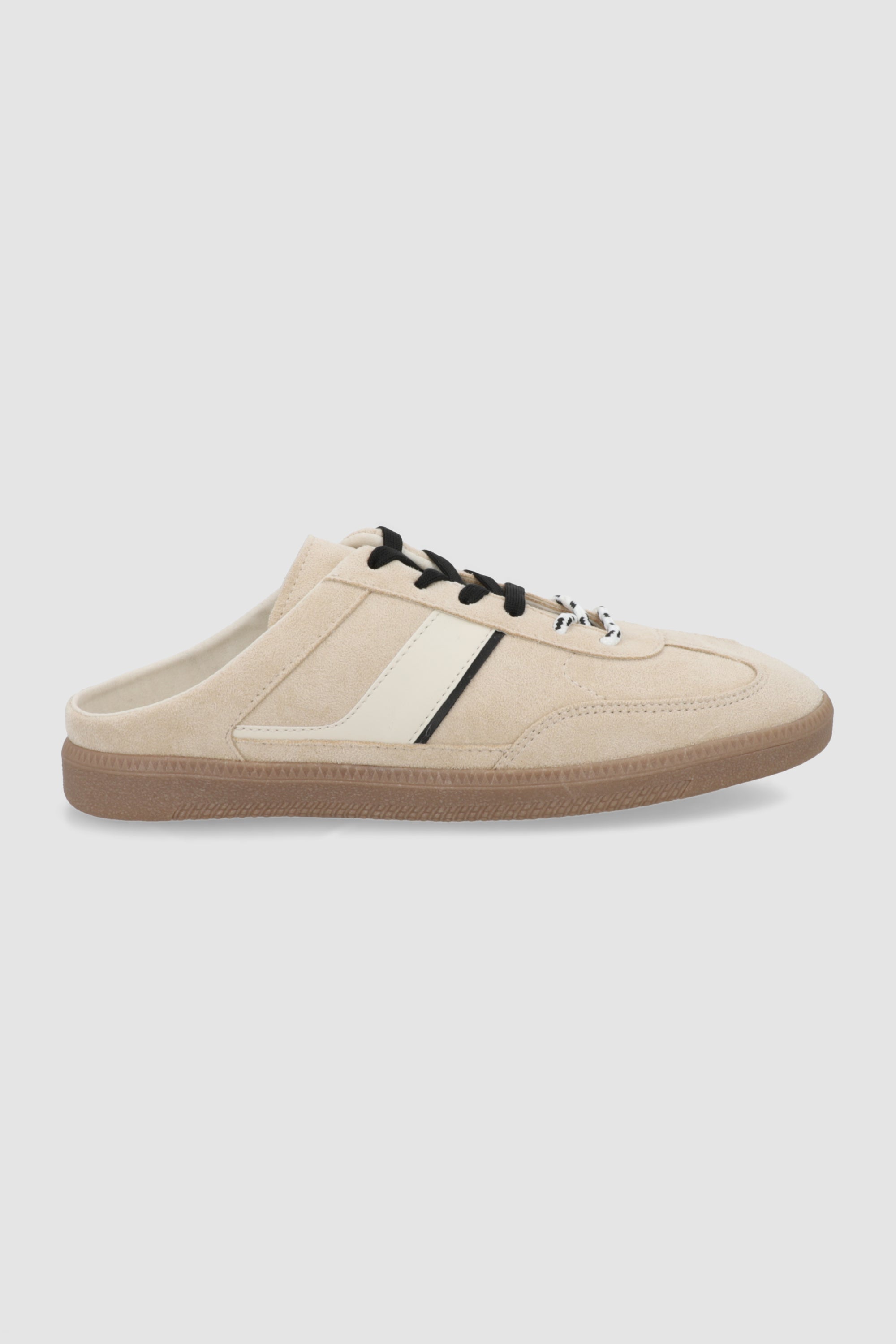 Tenis mula destalonada BEIGE