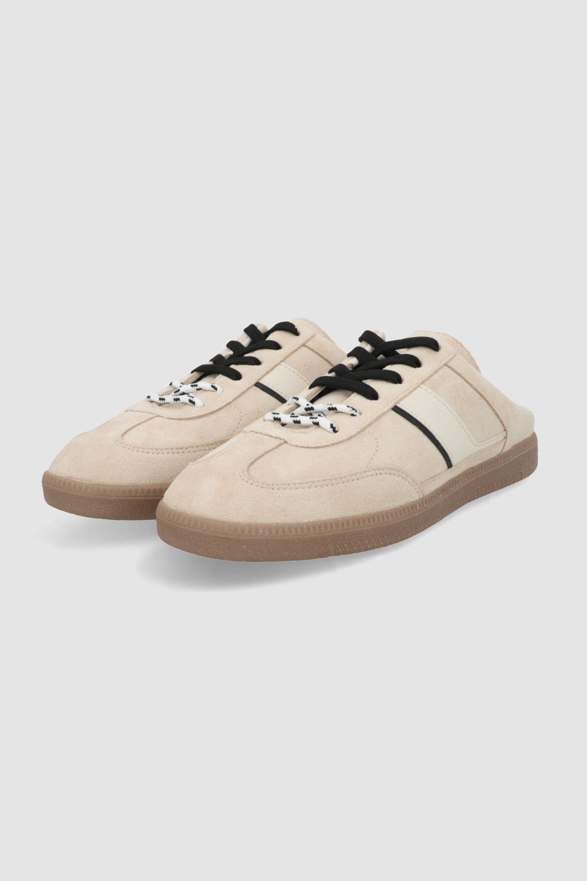 Tenis mula destalonada BEIGE