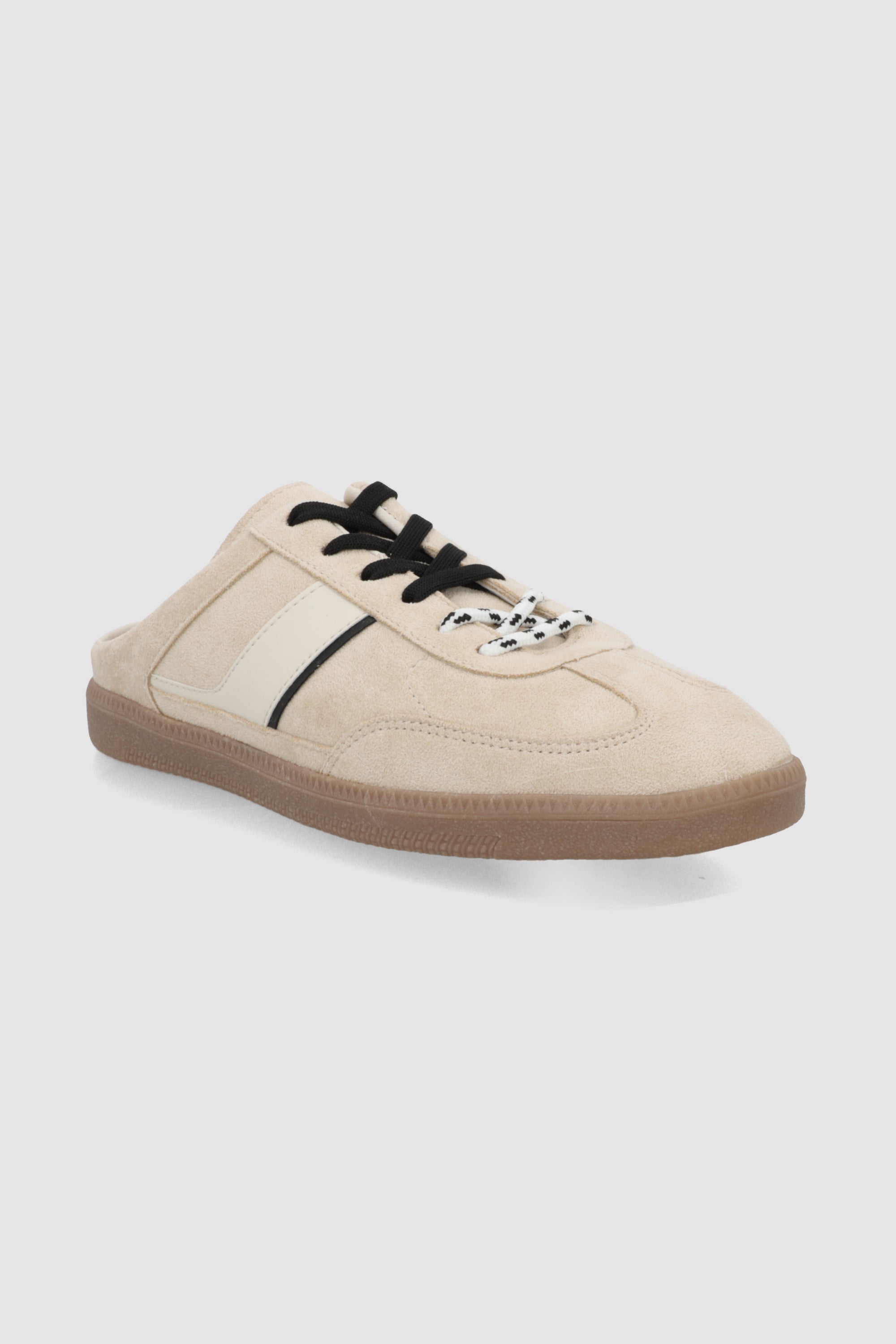 Tenis mula destalonada BEIGE