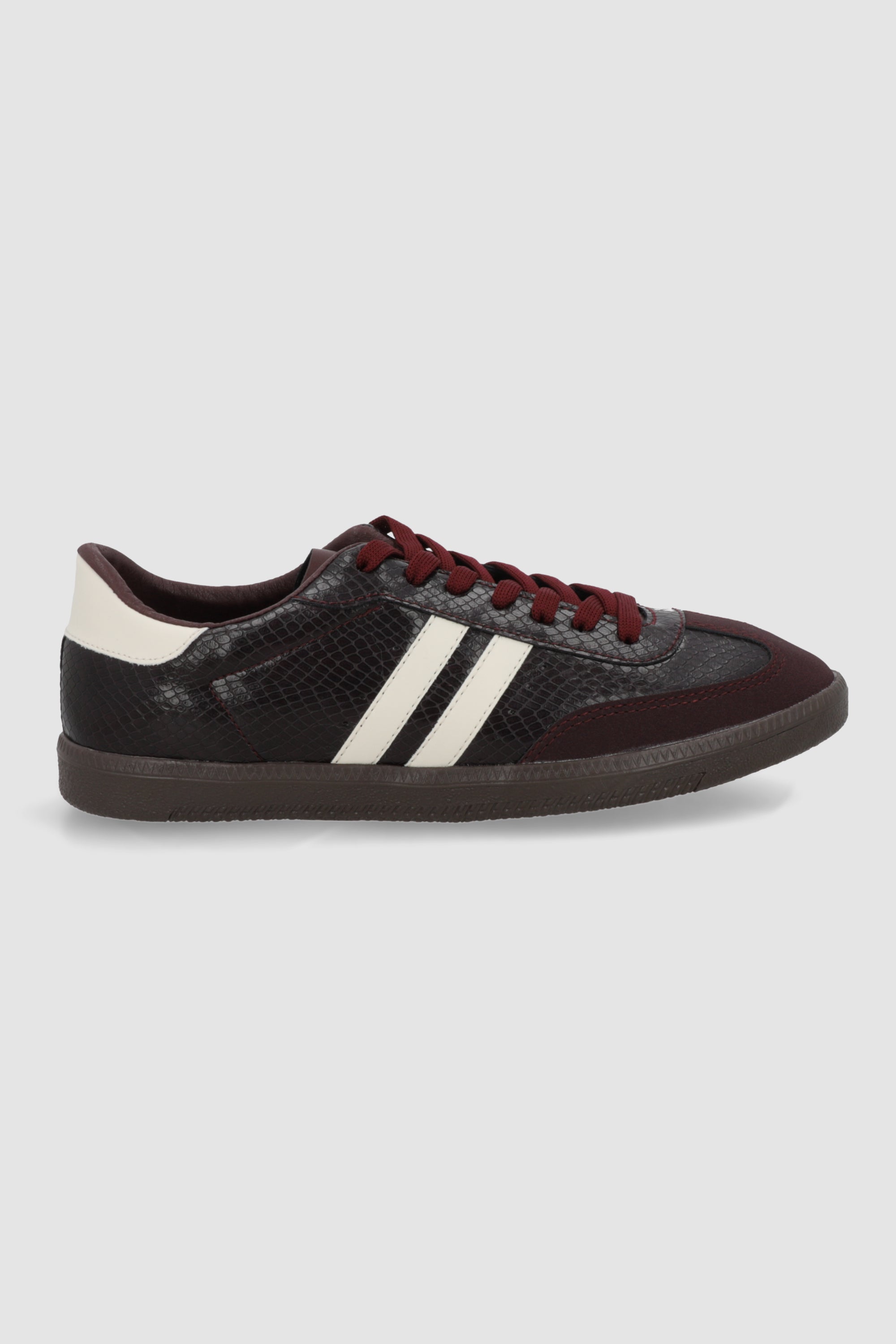 Tenis dos lineas croco VINO