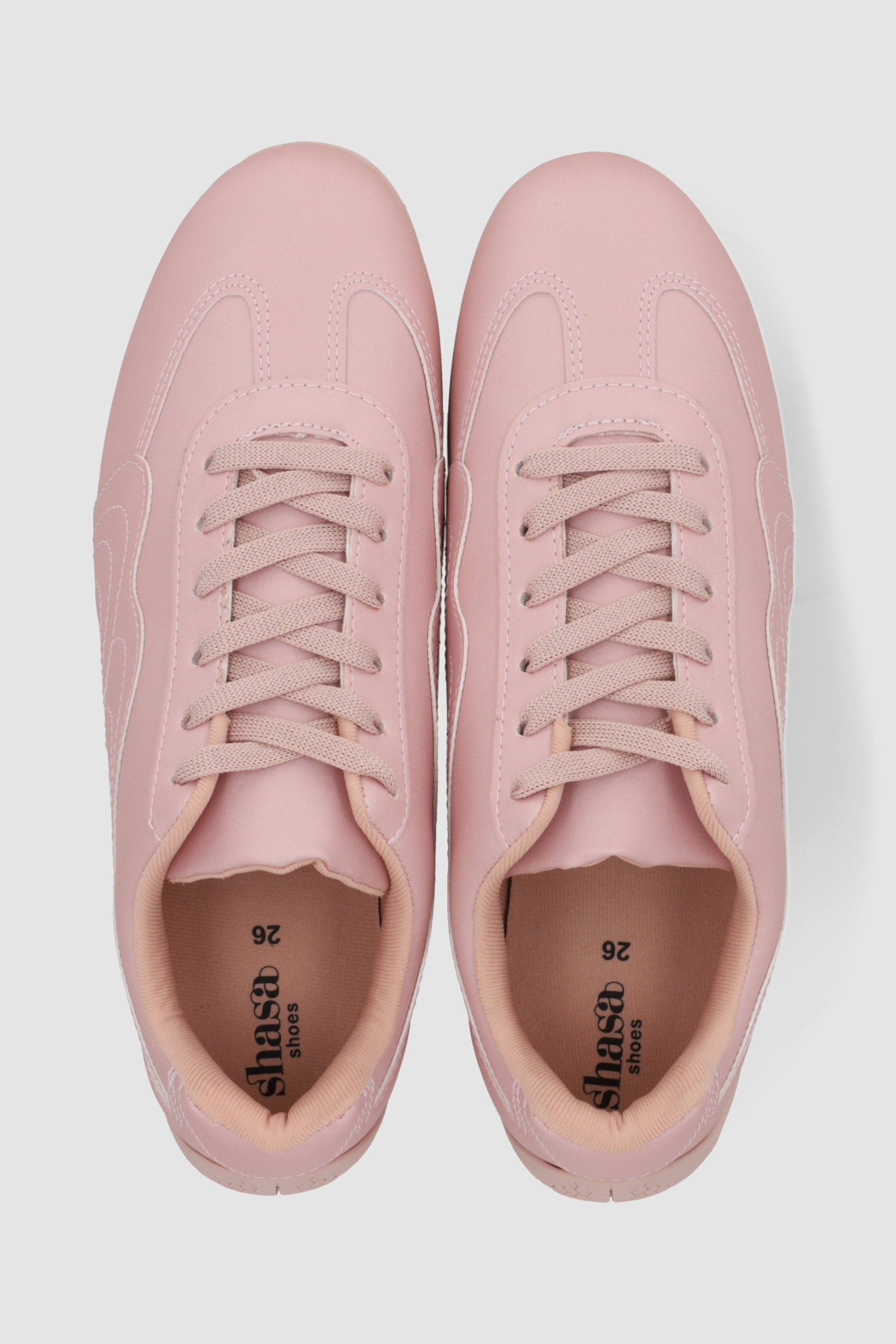Tenis delgado satin BLUSH