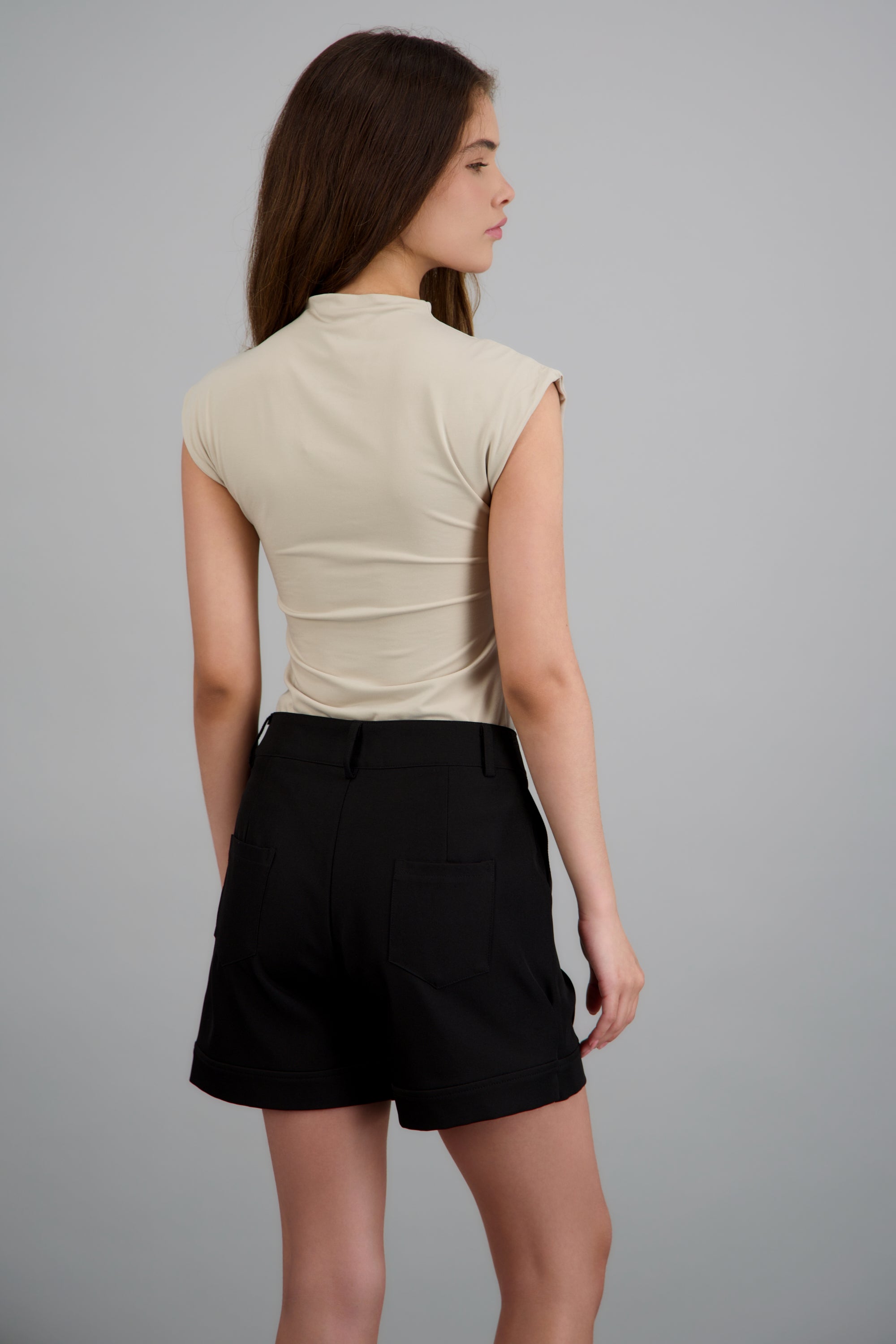 Bodysuit cuello semi alto sin mangas ARENA
