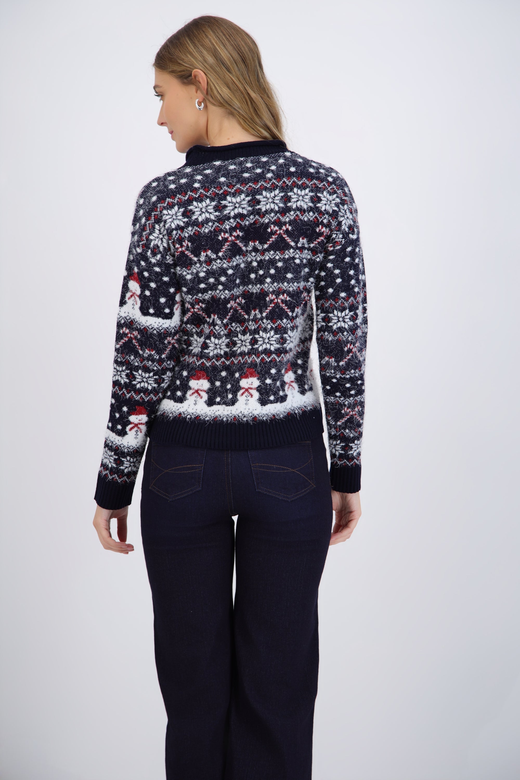 Suéter copos snowman