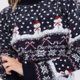 Suéter copos snowman