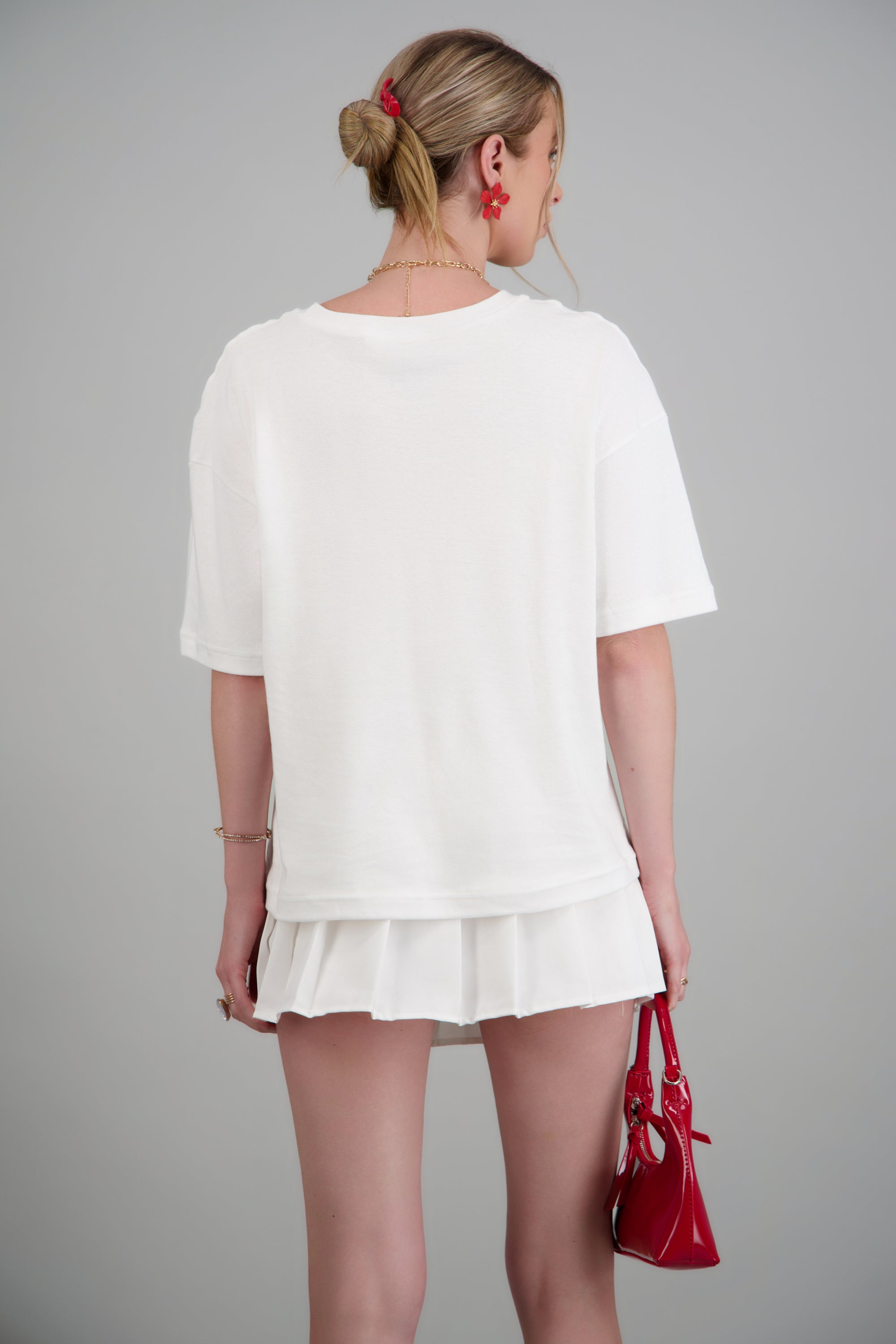Playera Marilyn Monroe vestido BLANCO