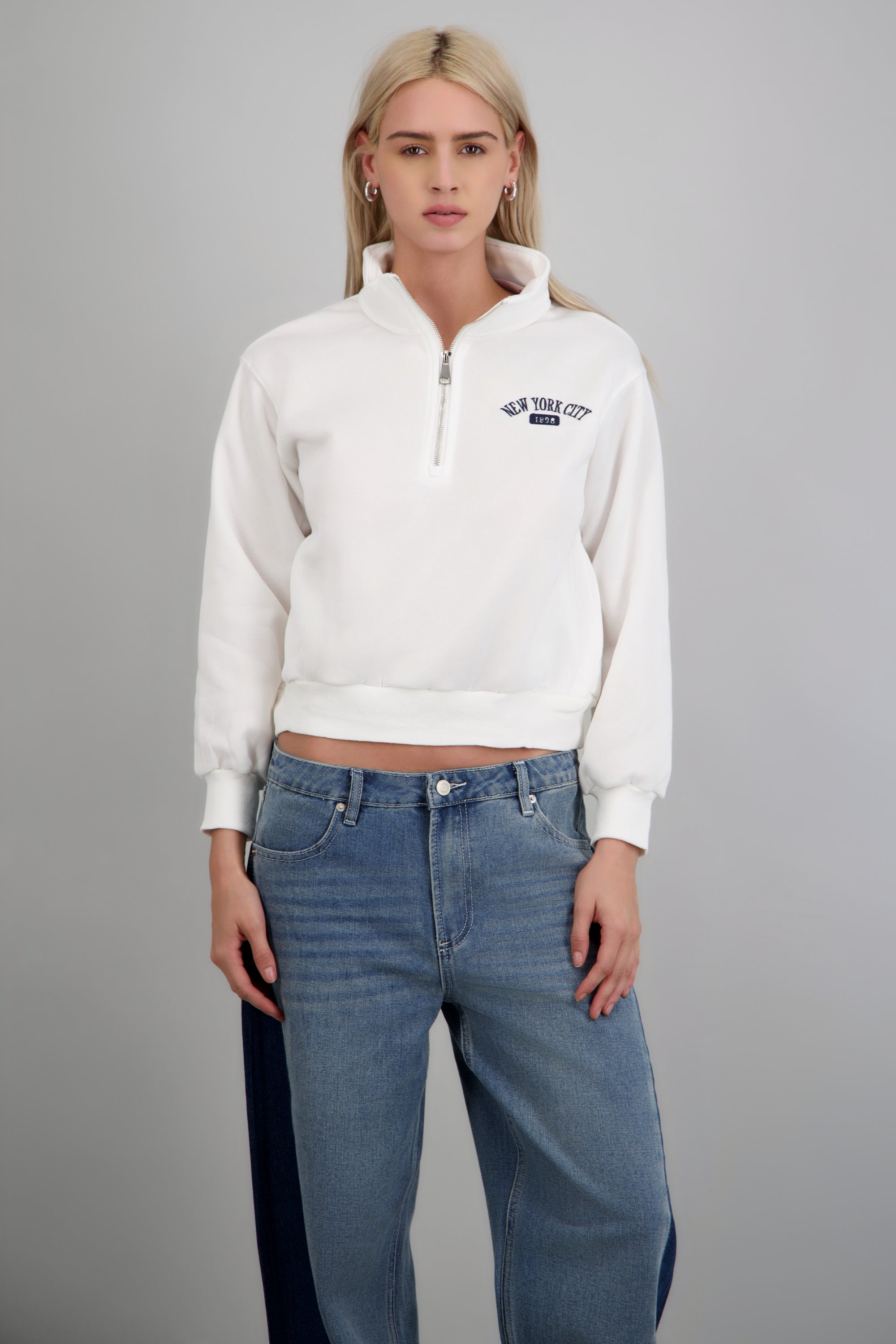 Sudadera New York BLANCO
