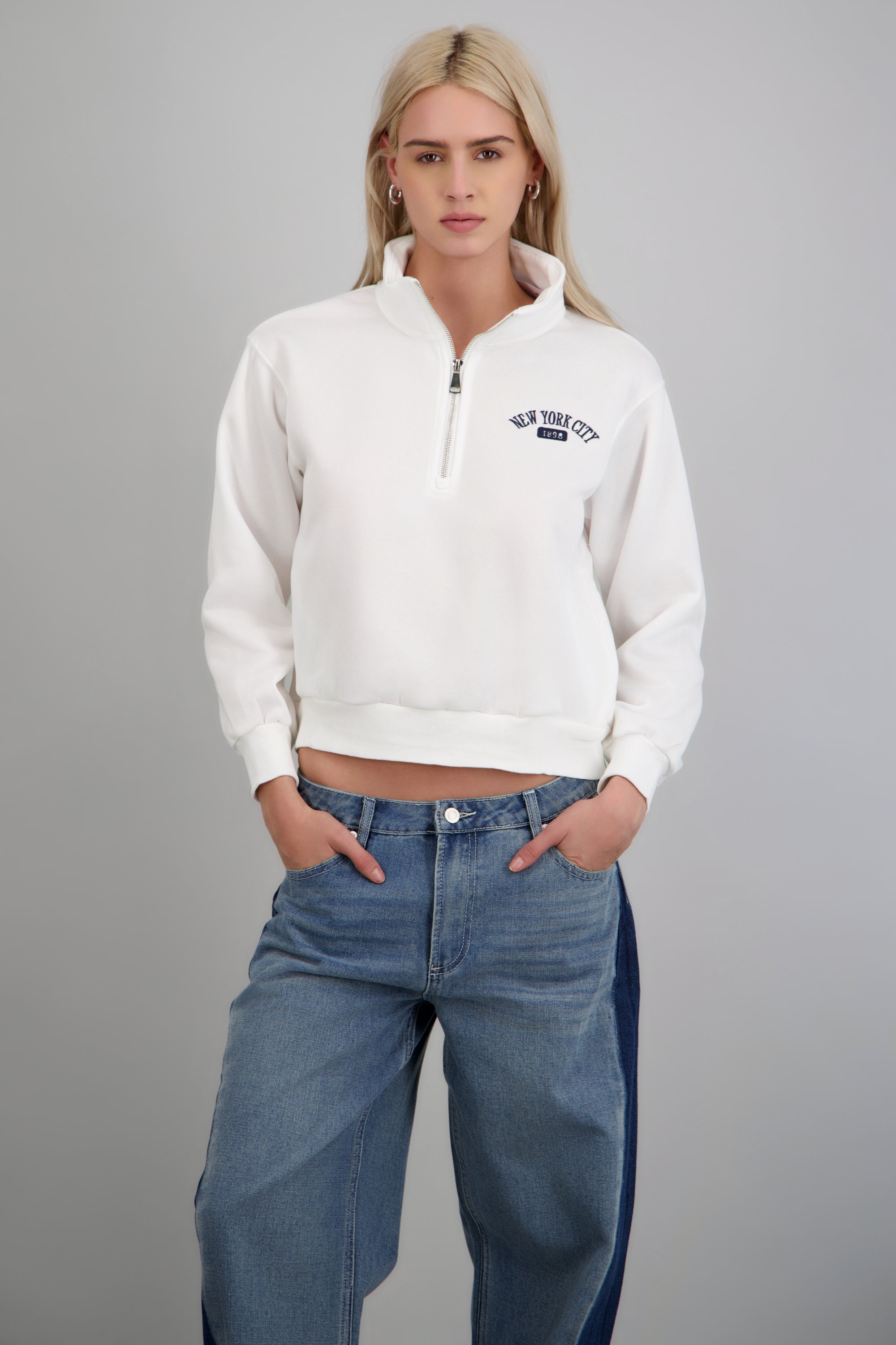 Sudadera New York BLANCO