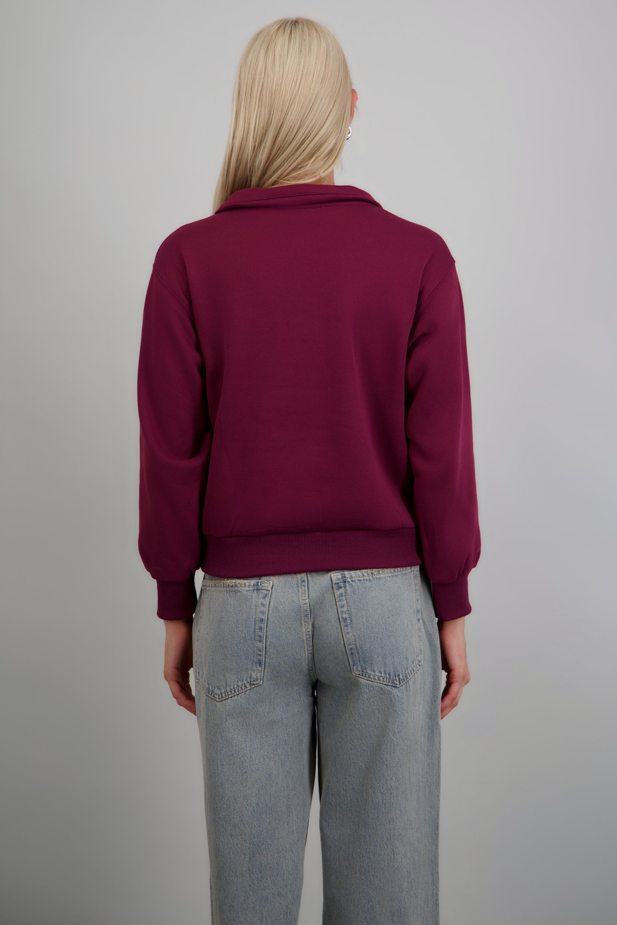 Sudadera New York CIRUELA