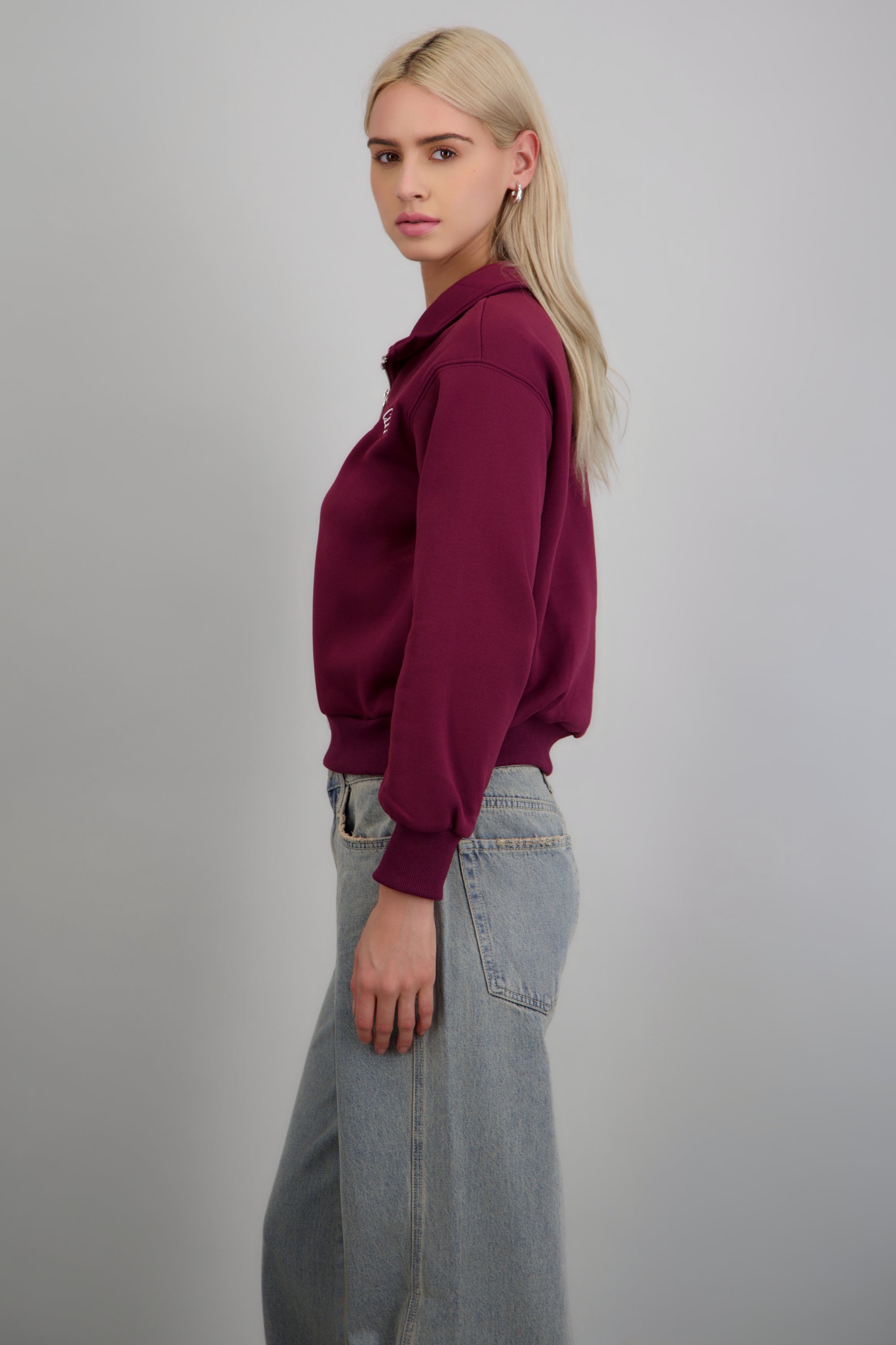 Sudadera New York CIRUELA